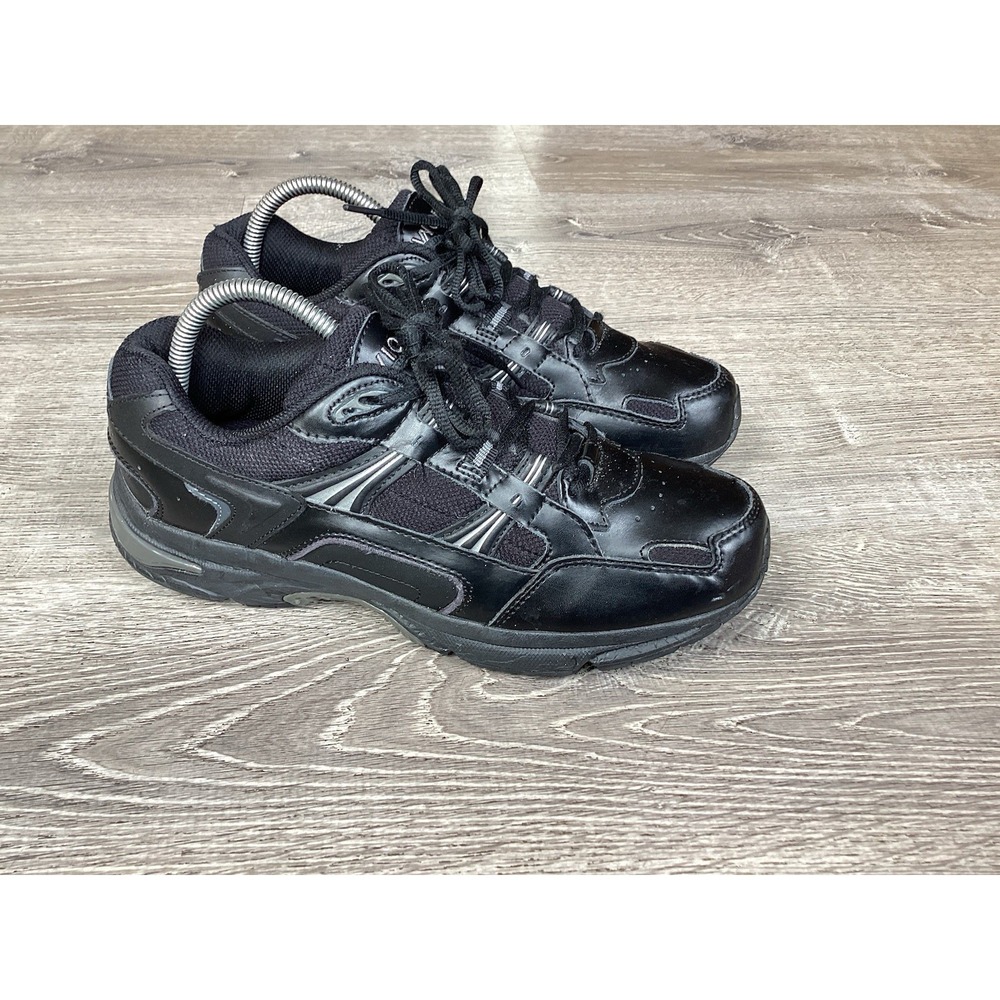 Vionic 23Walk Sneakers‎ Womens 9 Wide Black Walking Shoes Lace Up Low Top